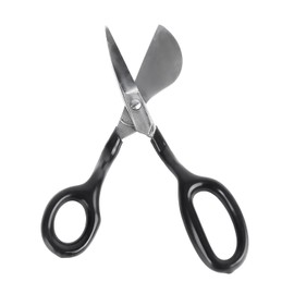 Tijeras para Pelo de Alfombras de 7 Pulgadas, Tijeras de Pico de Pato, Tijeras de Costura de Pico de Pato de Acero Inoxidable, Tijeras para Apliques de Pico de Pato, Perfectas