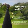 4Monster Golf Towels 3-Pack with Detachable Magnet and Portable Pouch,