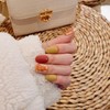 Paint brush nails Handmade nail tips - Stiletto / 페인트브러쉬네일