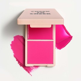 MOYOU LONDON Duo Blush Palette - 2-in-1 Cream & Powder Blusher for Dewy Glow & Long-Lasting Colour - Vegan & Cruelty-Free Makeup for All Skin Types, Bubblegum Pop