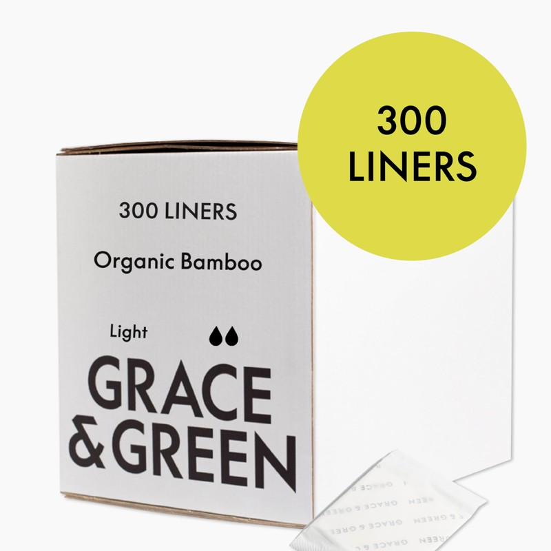 Grace & Green - Liners - Bulk Pack of 300