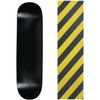 Moose Skateboard Deck Blank Dipped Black 8.0" Caution Grip