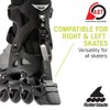 Rollerblade Macroblade 80 ABT Men's Adult Fitness Inline Skate, Silver/Neon