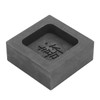 Graphite Casting , Thermal Stability Gold Silver Casting Ingot for