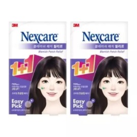 Nexcare 넥스케어 이지픽 블레미쉬 패치 릴리프 136매 2개 272매 Nexcare Easy Pick Blemish Patch Relief 136 Sheets 2 Packs 272 Sheets