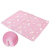 1.5x2m Luminous Blanket Double Side Flannel Star Moon Design Soft