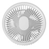 2 in 1 Desktop Fan ABS PP 4000mah 3 Gears