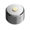GoldPlug 1/2"-14 NPT Industrial Magnetic Drain Plug (Internal Head) IP-04-3/8″