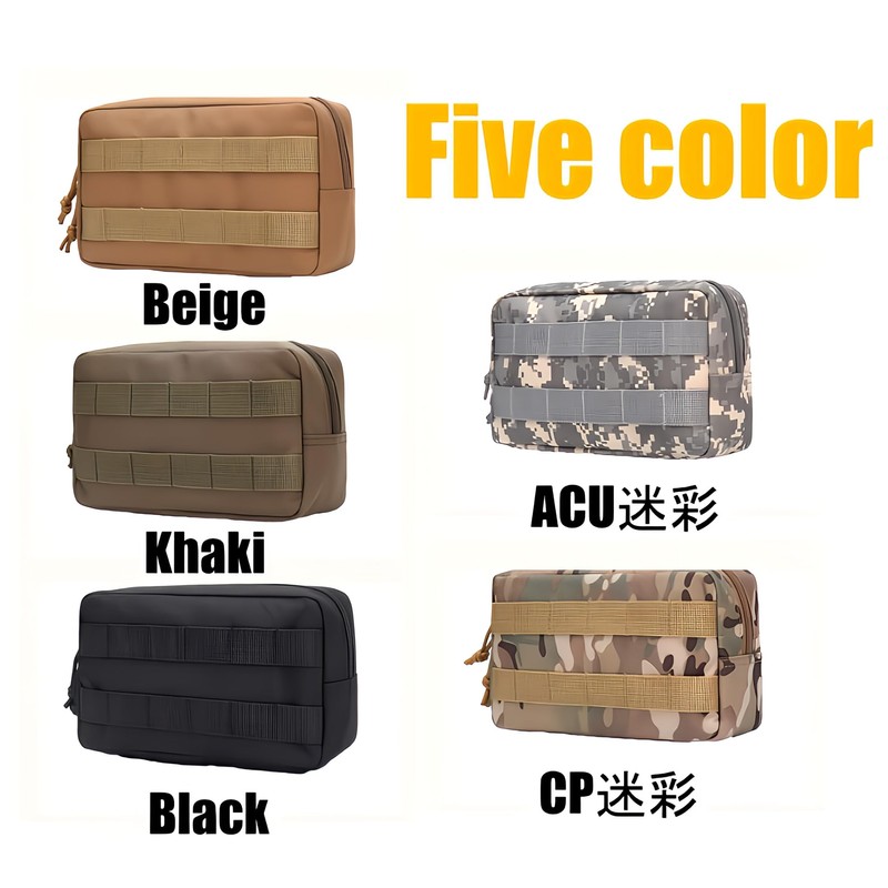 MOLLE Motorcycle Tool Bag, Waterproof, Large Capacity, Multi-functional Multi-Pouch, Saddlebag,