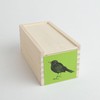 KOOKOO Vogelpfeife Amsel, Handgefertigtes Holz-Instrument für Naturgeräusche, Vogelstimmen-Imitation mit Aufbewahrungsbox