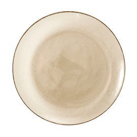 Fortessa Los Cabos Glass Dinnerware Collection, Dinner Plate (Set of 4), 10.5 Inch, Ginger Root