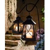 Lantern Holder Metal Black 135 cm High Shepherd's Stick Metal
