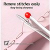 Jellatante Upgraded 2 in 1 Needle Threaders Seam Ripper,Sewing Supplies,Multifunctional
