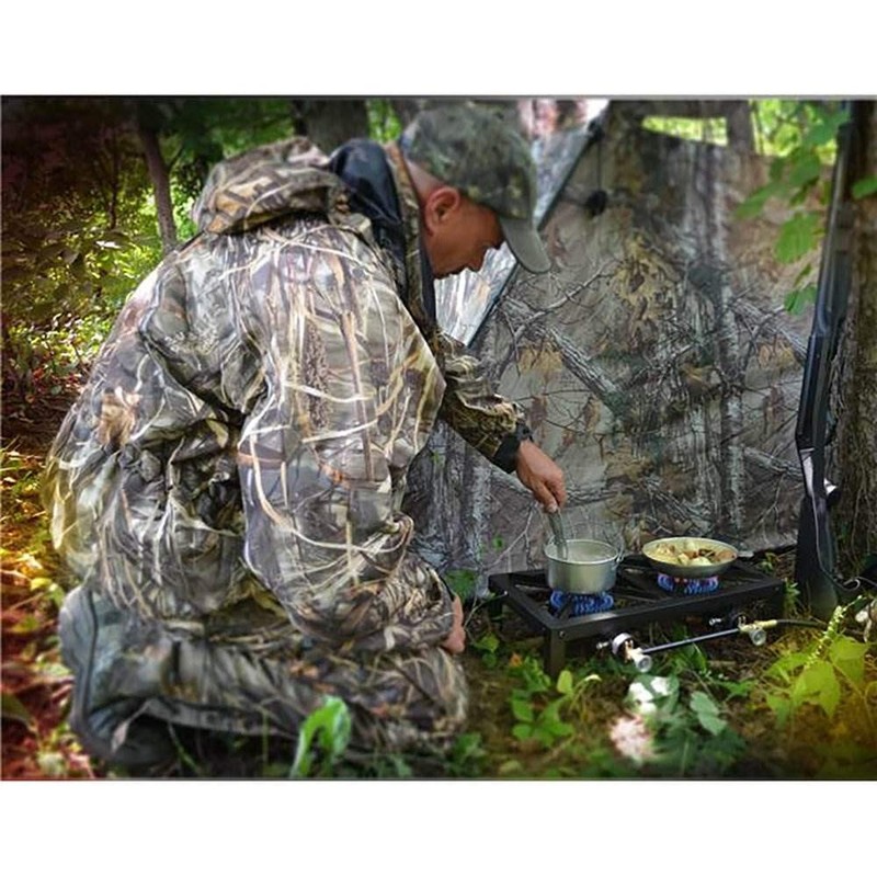 Basecamp F235830 2 Burner Angle Iron Stove, Multi