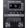 iLIVING 16" Wall Mounted Shutter Exhaust Fan, Automatic Shutter, Temperature