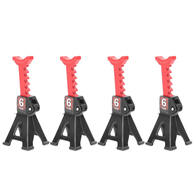4PCS Mini Jack Stand Adjustable Aluminum Alloy Scale Jack Stand