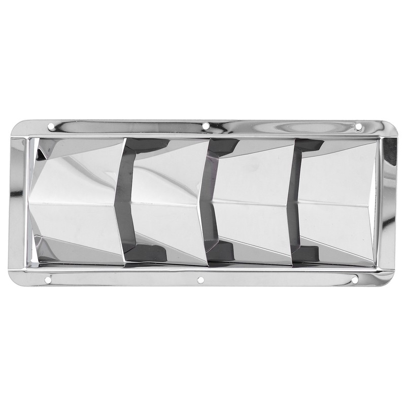 Marine Louver Vent Grille Square 4 Slots Grid Cover Boat