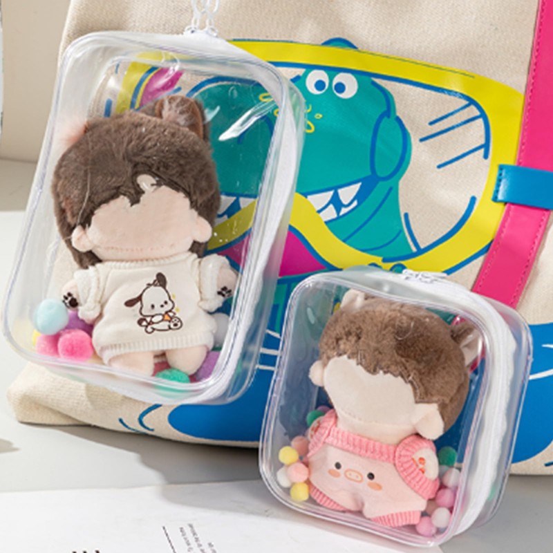 Plush Pouch, 3.9 inches (10 cm), 5.9 inches (15 cm),