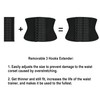Atbuty Waist Trainer Hooks Extender Corset Bra Extender for 7