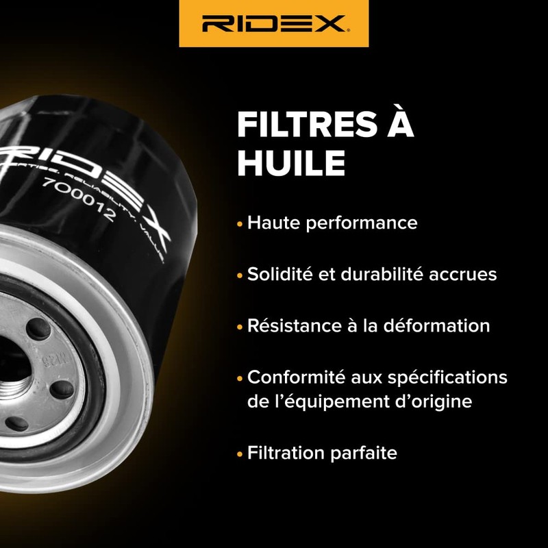 RIDEX Oil Filter 7O0010 XC60 (156) MF3 Roadster 105 mm
