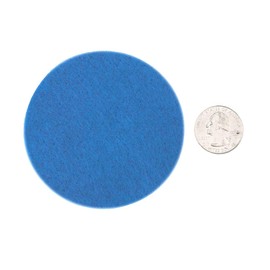 Playfully Ever After Blue Craft Felt Circles (3 Inch - 30pc)