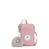 Kipling - Bolsa bandolera para teléfono Tally Bridal Rose