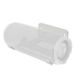 shinar Metal Wall Mount Compatible with JBL Tuner 2, JBL Essential 2 and JBL Flip 6/5 Holder Accessory Stand Compatible with JBL Tuner 2 with Cable Management (White)