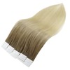 Full Shine Balayage Tape in Hair Extensions Human Hair 18