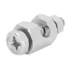 10 Pack Protection Cable Clamp, Solar Panel Photovoltaic Nut, Solar