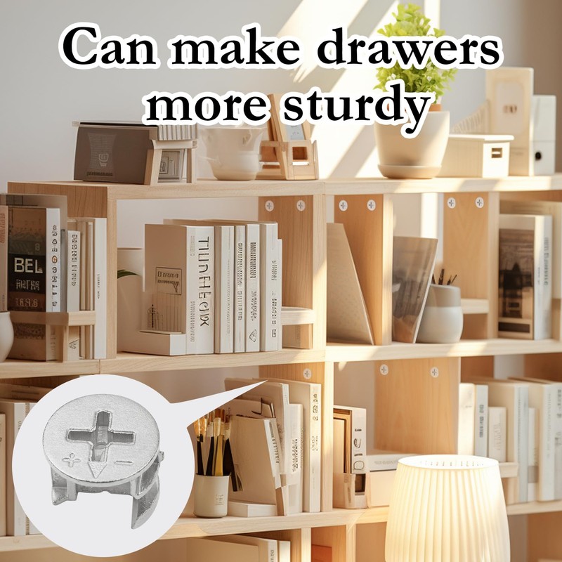 10PCS Durable Cam Lock Set for Drawers & Wardrobes –