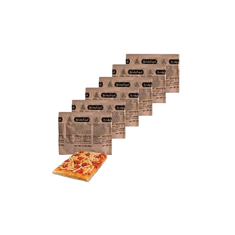 Pepperoni Pizza Slices / MRE 'Meal, Ready to Eat' /
