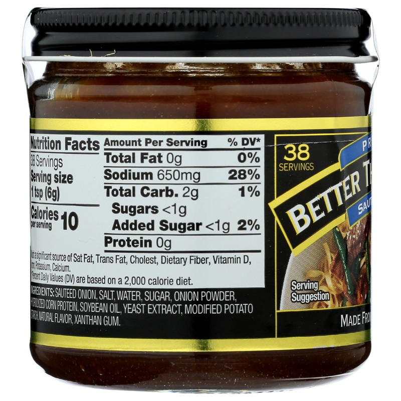 Better Than Bouillon Sauteed Onion Base, 8 Ounces (Pack Of
