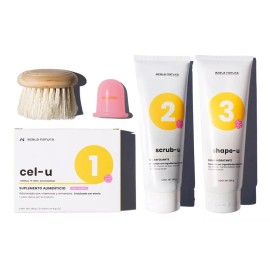 Azala Natura Kit Azala Para Celulitis C/ Ventosa Y Cepillo (reto 21 Días)