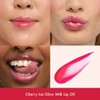 The Beauty Crop Glow Milk Lip Oil Cherry Ice