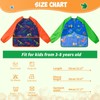 2 Pack Dinosaur Kids Art Smocks - Dino Toddler Smock