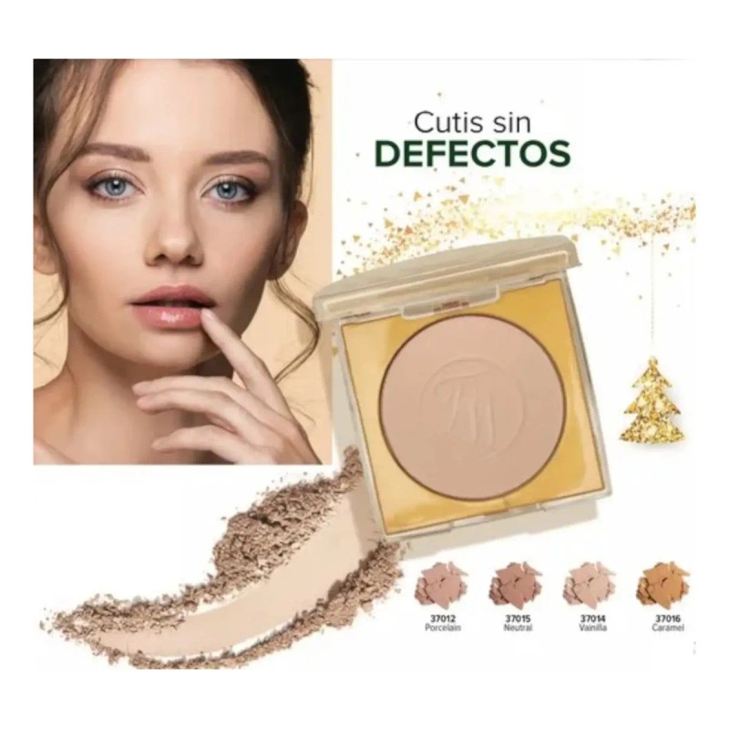 Maquillaje Compacto Tono Vainilla 11.5gr Terramar Vainilla