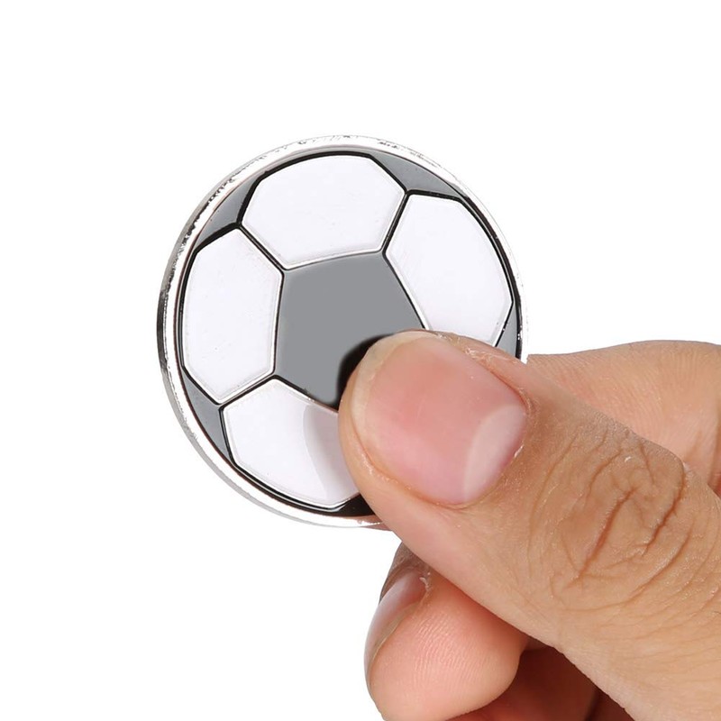 Soccer Toss Coin, Alloy Football Soccer Referee Flip Coin Judge