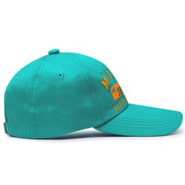 Classic Vintage 3D Embroidered City Hat Adjustable Unisex Baseball Cap Fans Gifts for Men Women