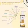 Devinez Moroccan Argan (Argania Spinosa) Cold Pressed Oil, 250ml with