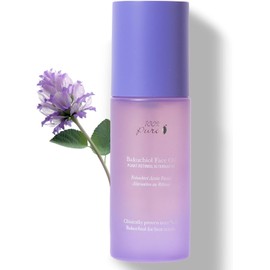 Suero facial hidratante con aceite de bakuchiol + escualano, alternativa vegetal al retinol, cuidado de la piel antienvejecimiento diario para mujeres y hombres, todo tipo de piel, vegano, 1 onza