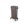 Suncast Commercial Garbage Can Dolly for Slim 23-Gallon Trash Can