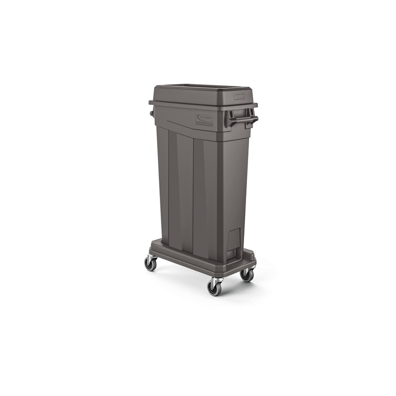Suncast Commercial Garbage Can Dolly for Slim 23-Gallon Trash Can