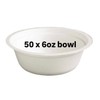 50 Pack Strong Disposable Bowls – Pack of 50 x
