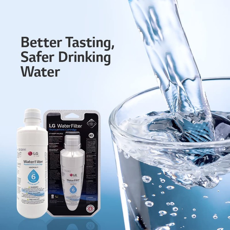 LG Genuine LT1000P ADQ74793501 MDJ64844601 Replacement Fridge Water Filter