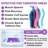 Extra Large Gel Flexible Back Ice Packs for Injuries Reusable,