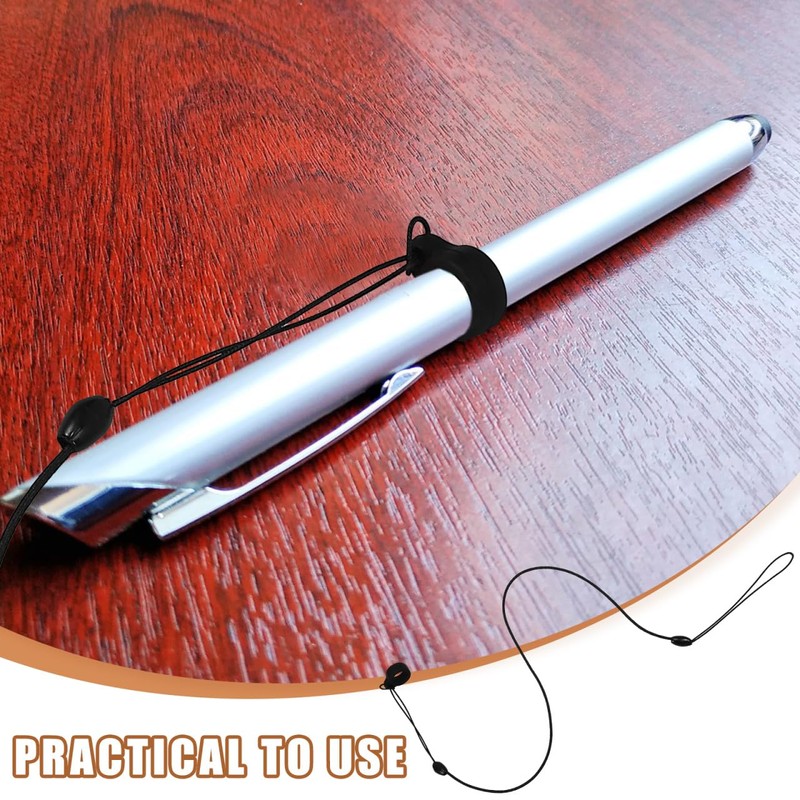 Veemoon 10pcs Pen Lanyards with Ring for Secure Signature Pen