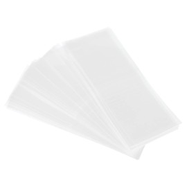 PATIKIL 75x30mm Perforated Shrink Bands, 250 Pack PVC Heat Shrink Wrap Band Fits Cap Diameter 1.69 to 1.81 Inch for Jars Cans, Clear