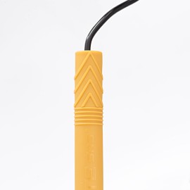 Elite SRS Fit Rope or Fitness - Premium 4mm Pvc Speed Jump Rope - Indoor and Outdoor Exercise - Adjustable Cables, Aerobic Exercise, Gym & Home Fitness Workouts & More - Orange