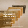 PACALLI Jabones Artesanales 6 Pack; Arroz, Avena, Caléndula, Carbón Activado,