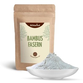 vom-Achterhof Bambusfasern Low Carb | 1 KG | Kontrollierte Qualit?t | Low Carb Mehl | Bambusfasermehl | Ballaststoffmehl | direkt vom Achterhof